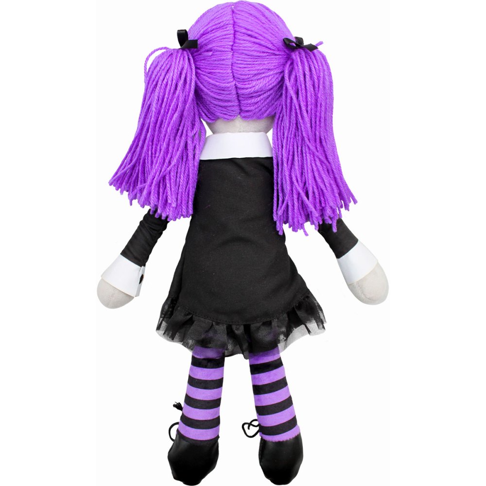 Spiral - VIOLA - THE GOTH RAG DOLL Peluche - Noir